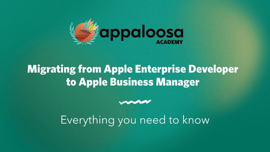 migration ADEP vers Apple Business Manager