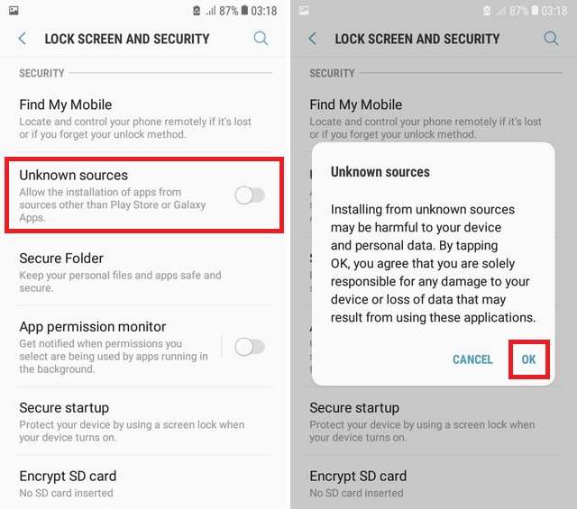 How to install third-party apps without the Google Play Store