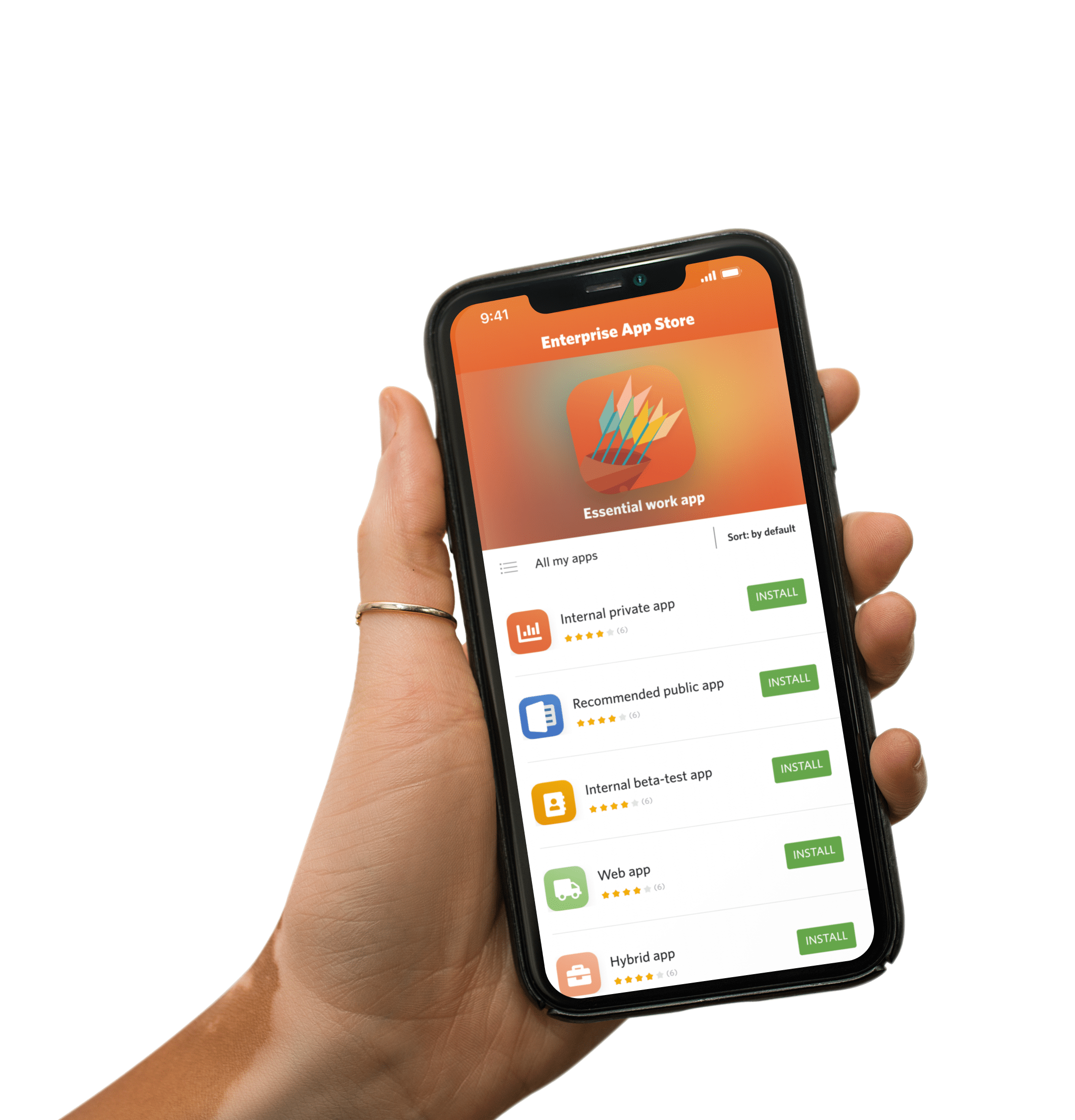 Enterprise App Store for BYOD