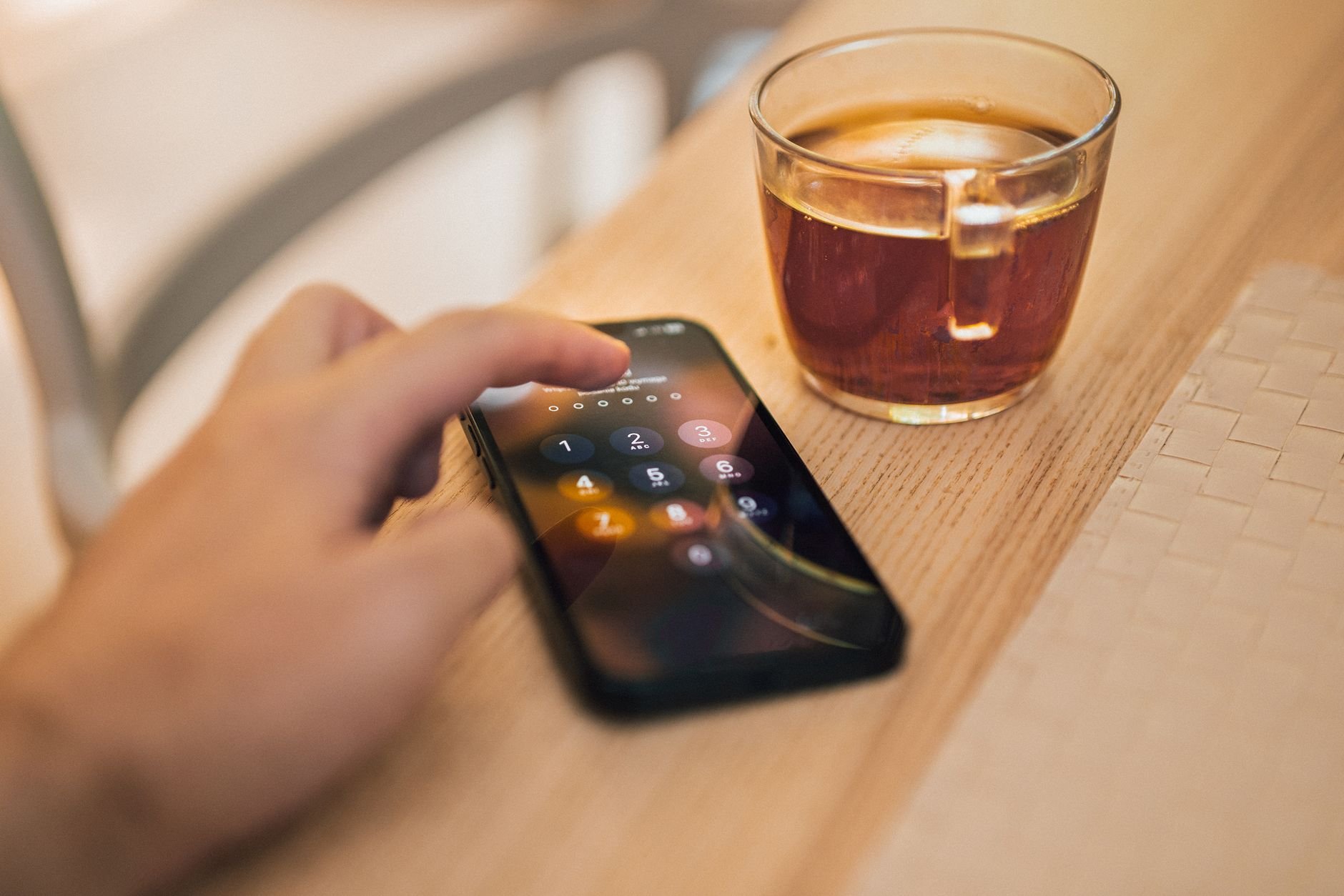 Enforcing a passcode on company phones