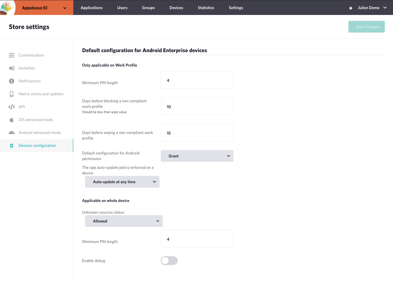 android work profile