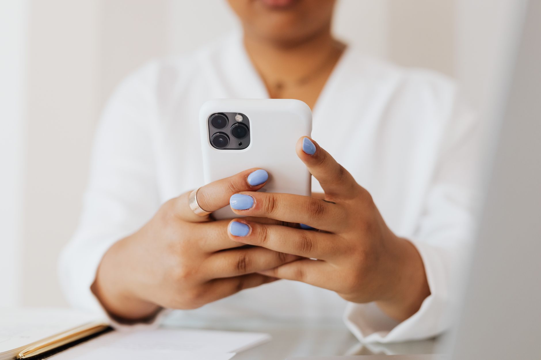 Syncing corporate contacts to a managed phone
