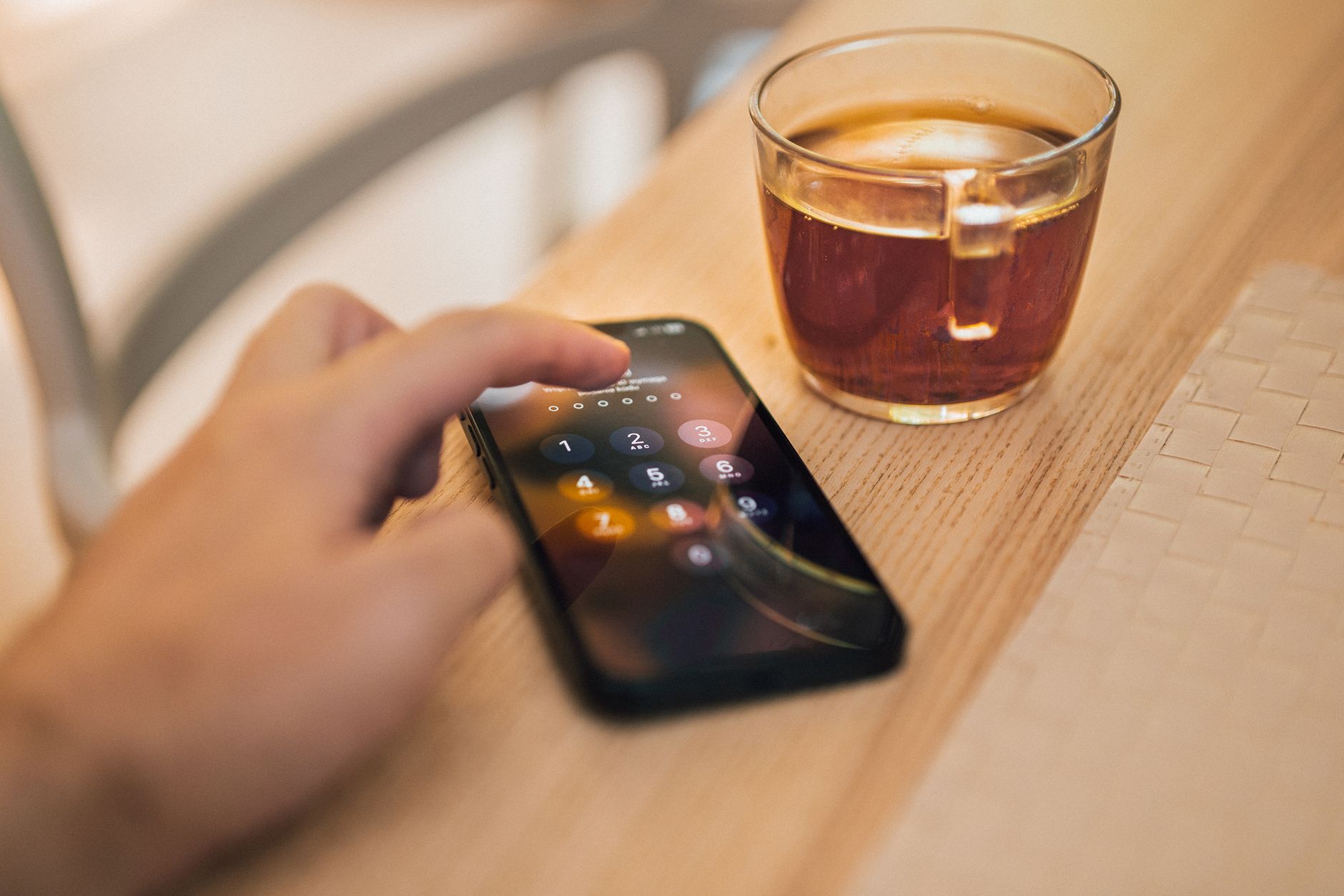 Enforcing a passcode on company phones